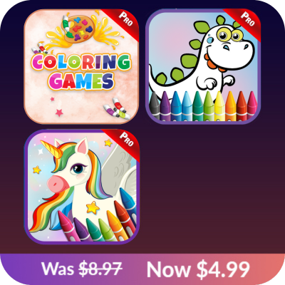 Coloring Apps For Kids Bundle icon