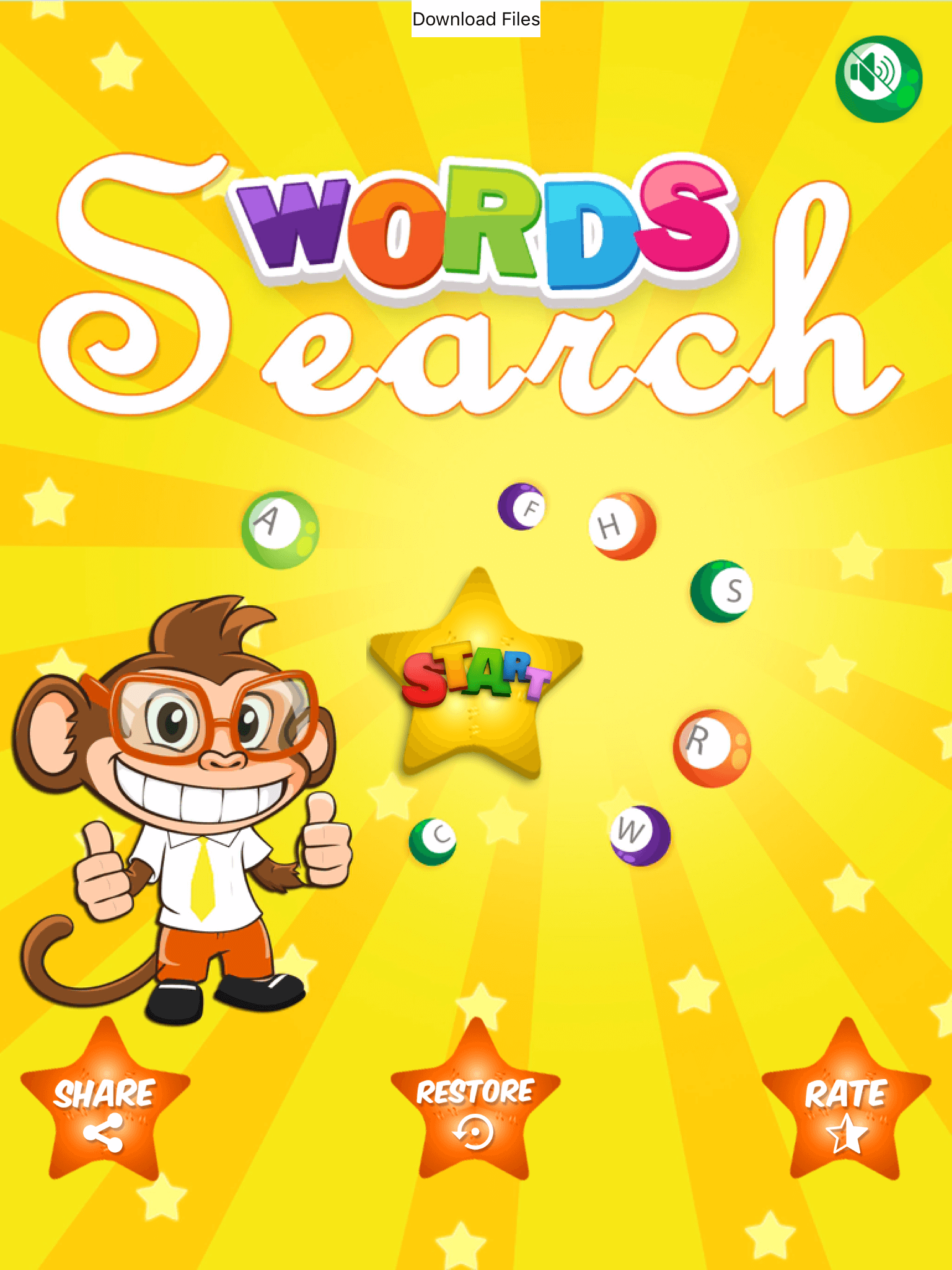 8 Words Search Game