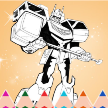 Transformer coloring printable