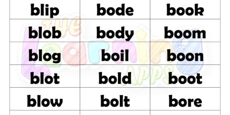4 Letter Words With B Worksheets 04