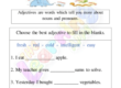 Adjectives Worksheet 07