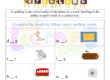 Kindergarten Spelling Worksheet 05