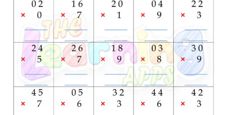 Multiplication Worksheet 05