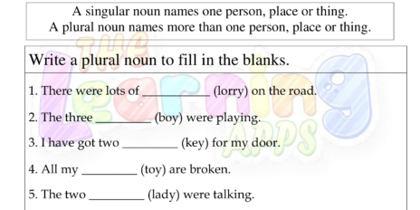 Singular Plural FB 2