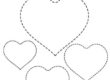 Trace the Heart Worksheet