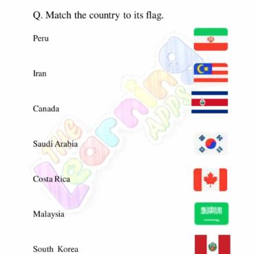 Flag Worksheet 01