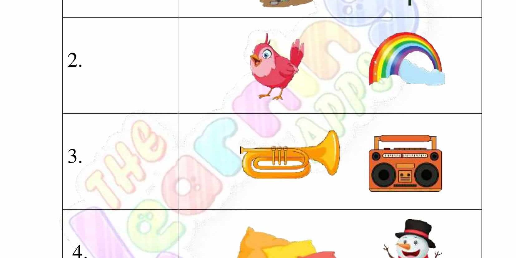 Senses Worksheet - Grade 2 - Activity 7