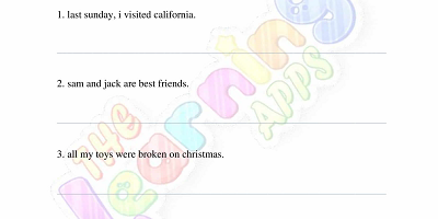 Capitalization-Worksheets-Grade-1-Activity-4