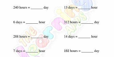 Converting-Time-Worksheets-Grade-3-Activity-6