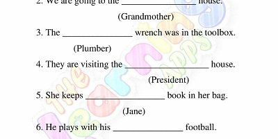 Possessive-Noun-Worksheets-Grade-3-Activity-4
