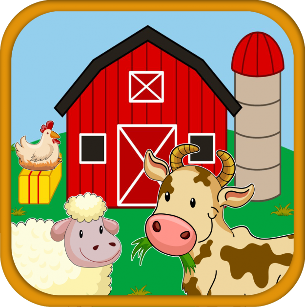 farm animals for kids app