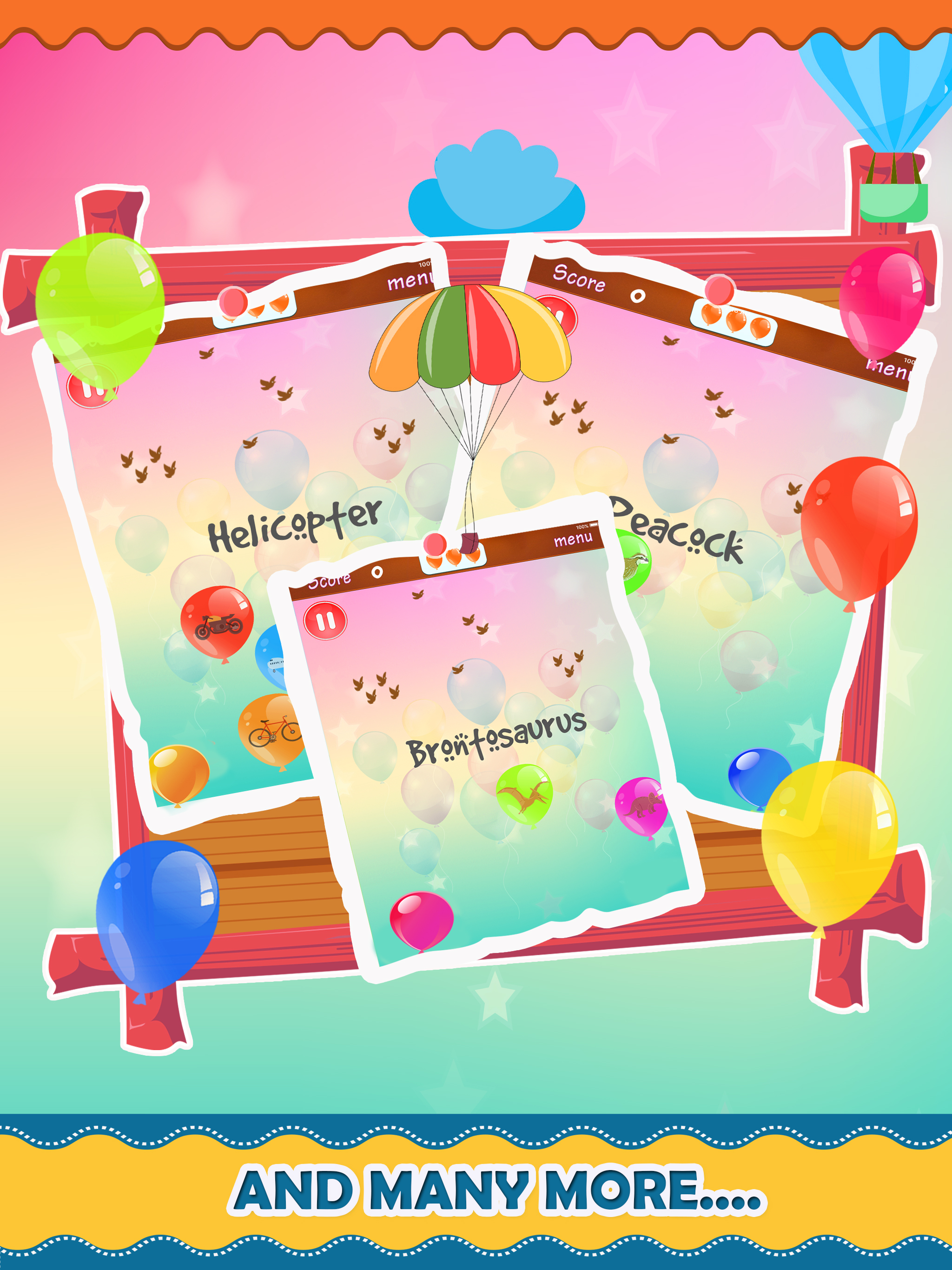 Balloon Pops Game for Kids - The Learning Apps