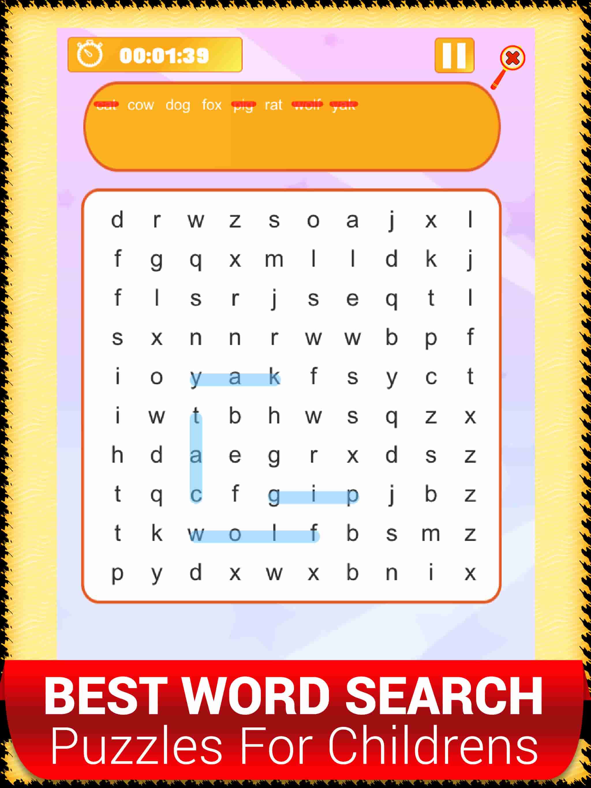 find words app game