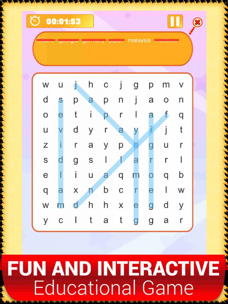 Word Search Game for kids - Best Word Search App