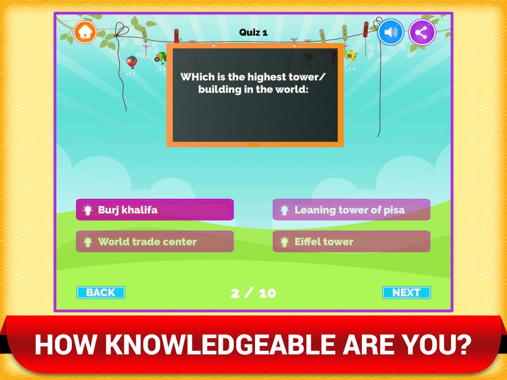 Best General Knowledge Quiz App for Kids - The Learning Apps