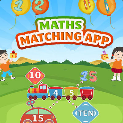 Math Match App For Kids - Number Matching Games