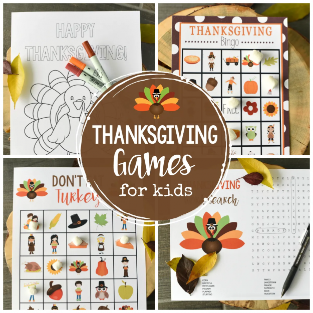 thanksgiving games for kids