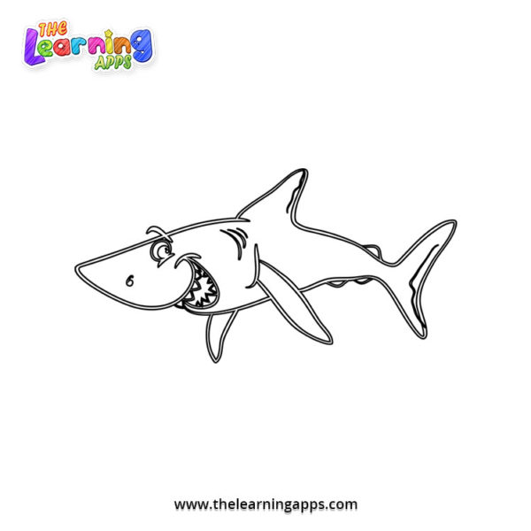 Download Our Free Printable Shark Coloring Worksheet for Kids