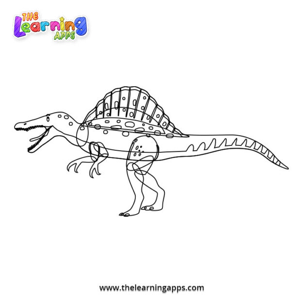 Spinosaurus-Coloring-Worksheet