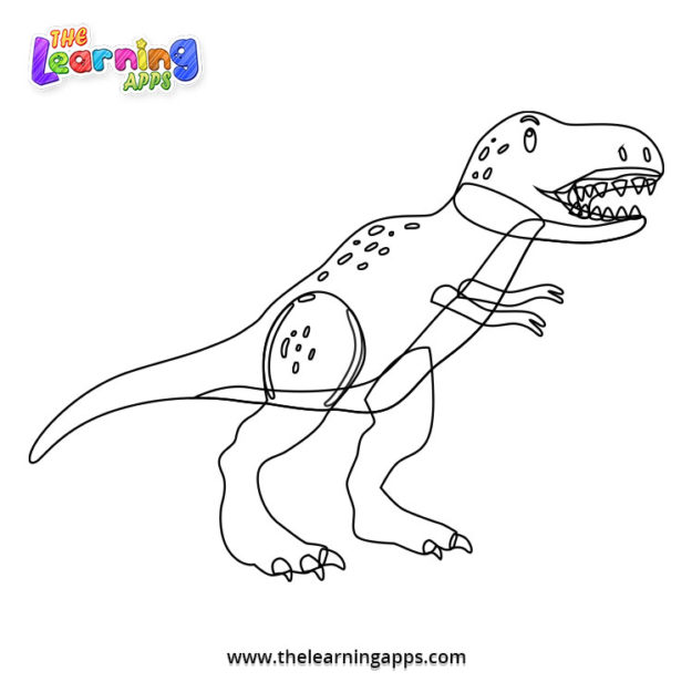 T-Rex-Coloring-Worksheet