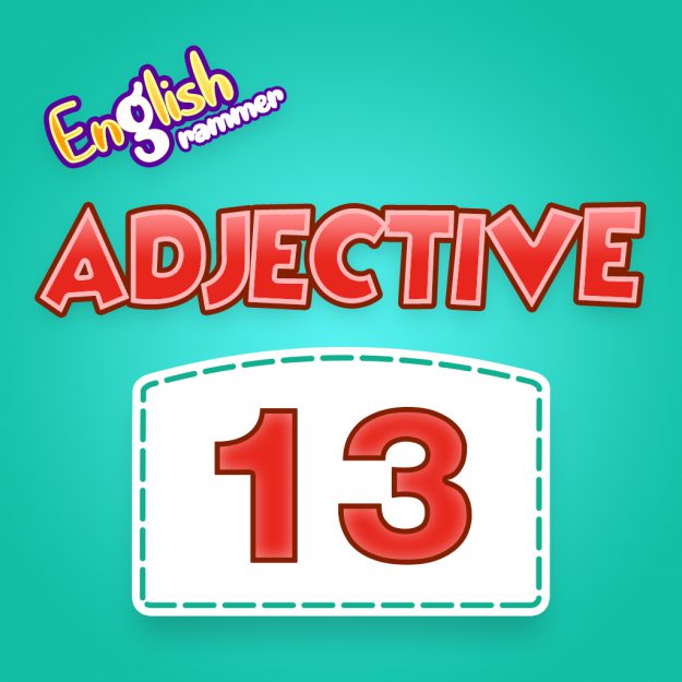 Adjective Quiz 13
