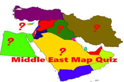 middle east map quiz