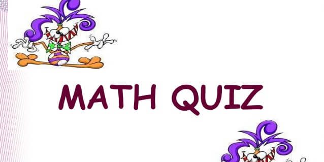 math quiz math quiz