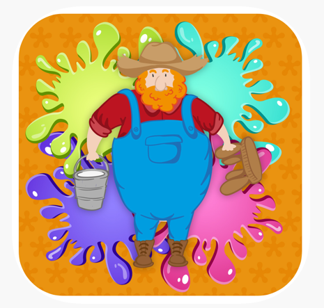 Old Mcdonald coloring book Old Mcdonald coloring book icon