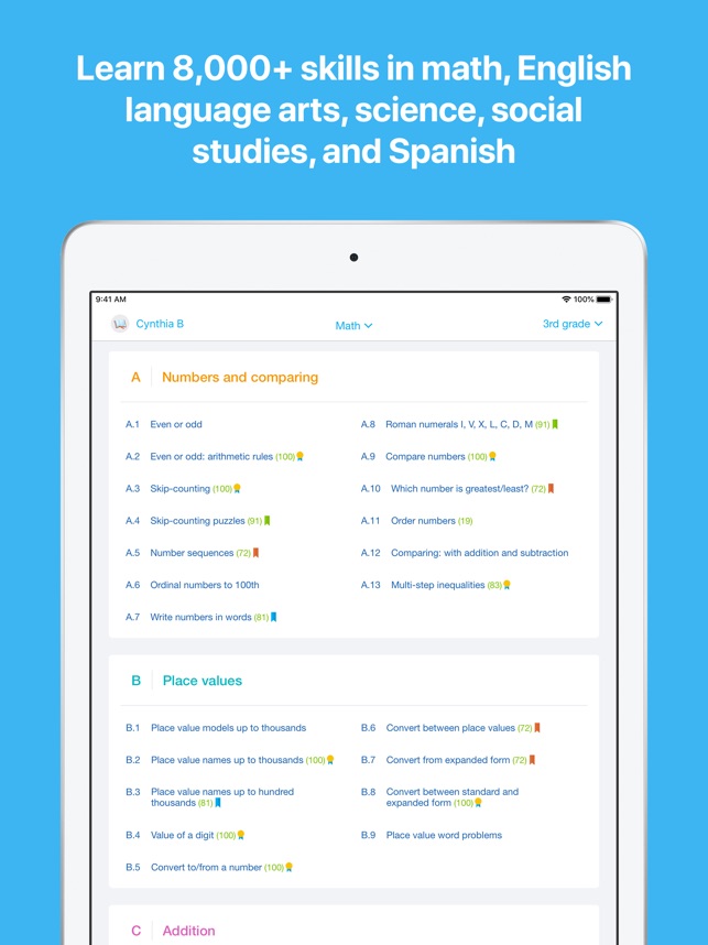 IXL Math App - The Learning Apps