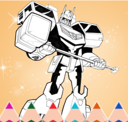 sideswipe transformers coloring pages