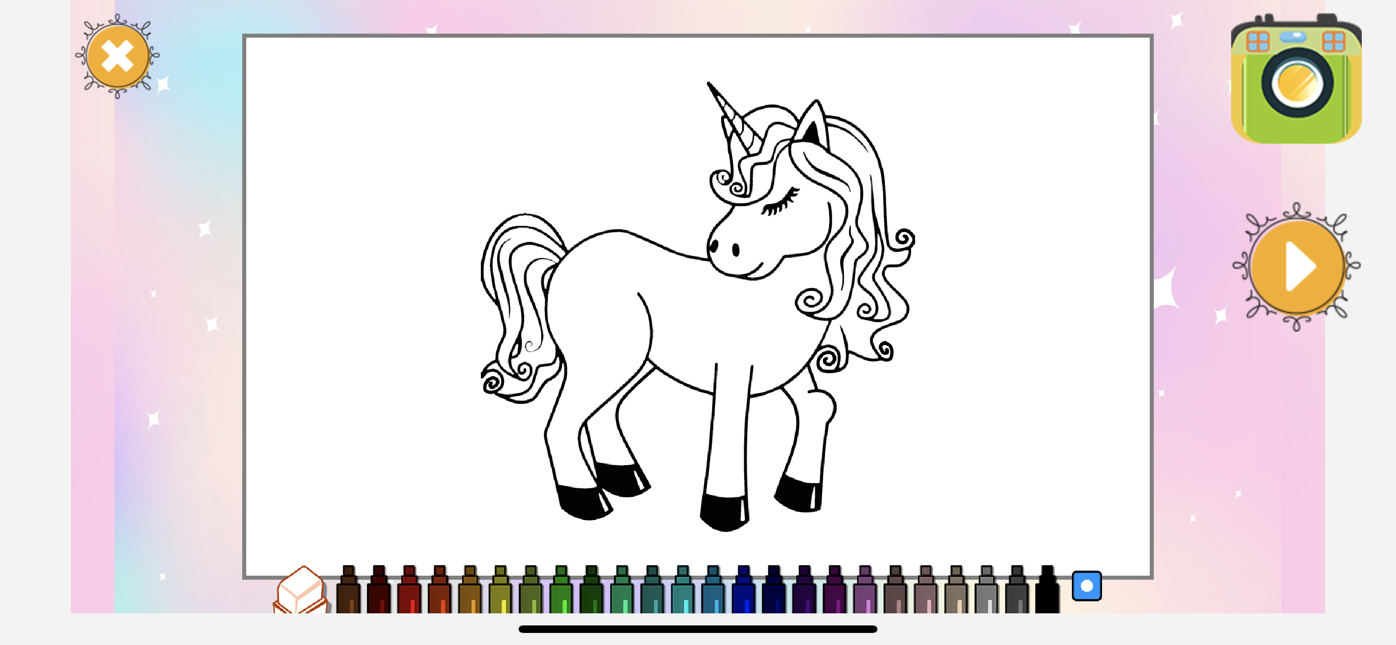 Free Unicorn Coloring App for kids - Unicorn Colouring Games