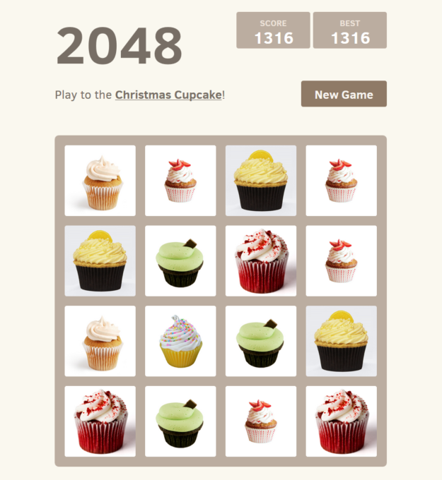 2048 cupcakes