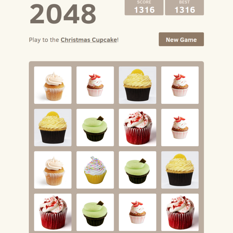 2048 cupcakes 2048 cupcakes