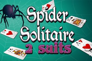 Spider Solitaire 2 Suits Game