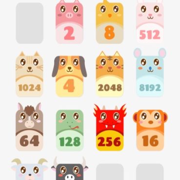 2048 animals game 2048 animals