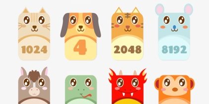 2048 animals game 2048 animals