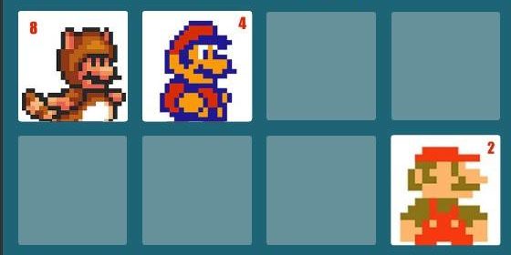 2048 super mario game