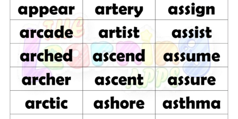 6 Letter Words With A Worksheet 09