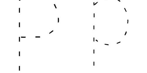 Letter P Tracing Worksheet