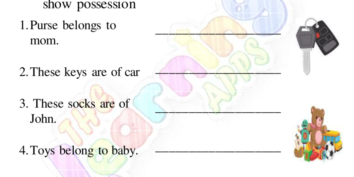 Apostrophe Worksheet 04