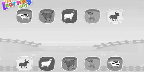 Farm Animals Matching 08
