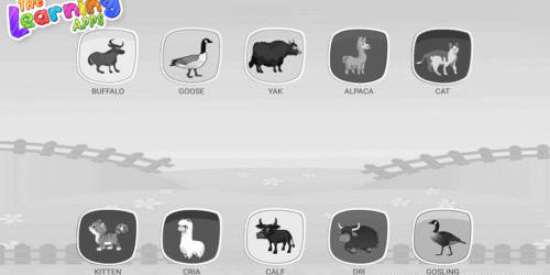 Farm Animals Matching 12
