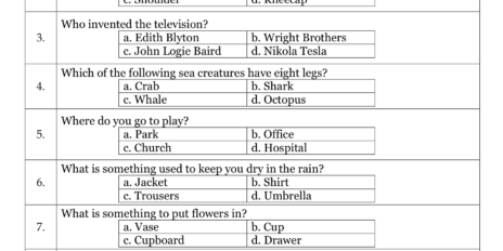 General Knowledge Quiz 03