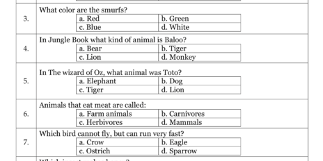 General Knowledge Quiz 05