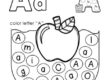 Letter A Worksheet 01