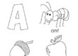 Letter A Worksheet 09