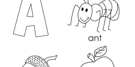 Letter A Worksheet 09
