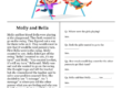 Molly and Bella Comprehension Worksheet