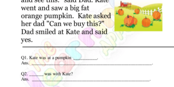 Pumpkin Farm Comprehension