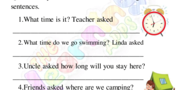 Quotation Marks Worksheets 04